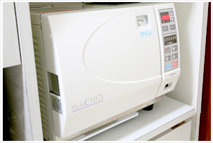 徹底した清潔空間